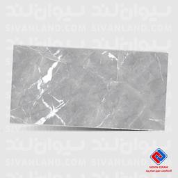 سرامیک پرسلان نانوپولیش نوین سرام طرح والدز طوسی تیره-120*60