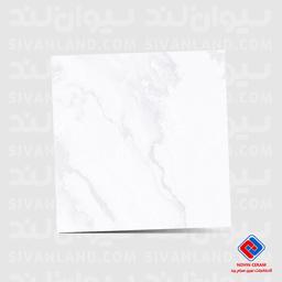 سرامیک پرسلان نانوپولیش نوین سرام طرح داوار کرم درجه یک -100*100
