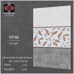 سرامیک 30*60 پرند روشن براق درجه 2 کوثر ابرکوه