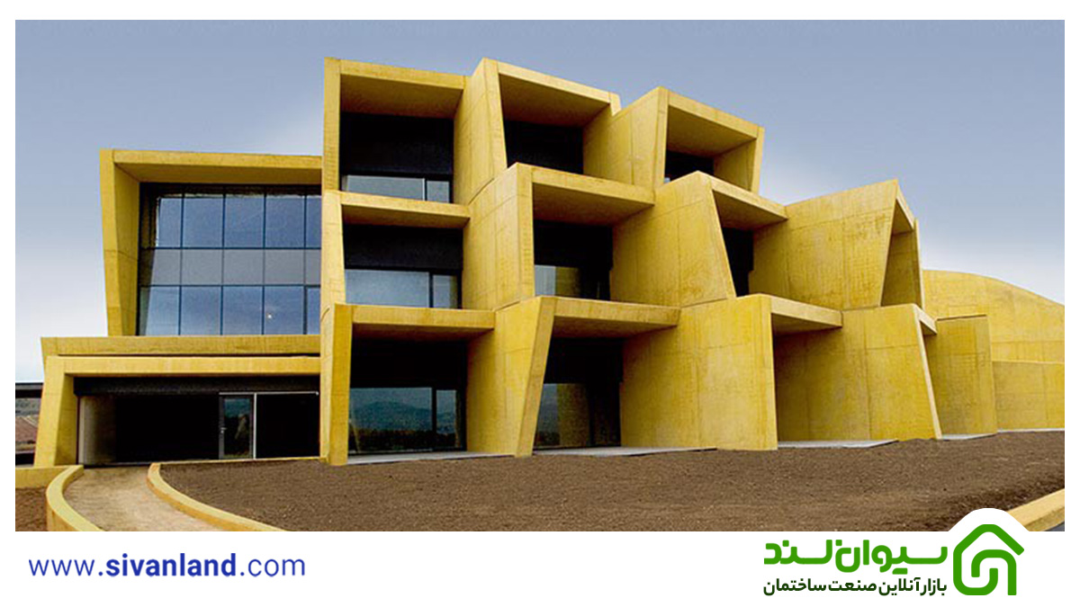 بتن رنگی چیست؟ | زیبایی در عین استحکام 9 9 بتن رنگی در نماکاری