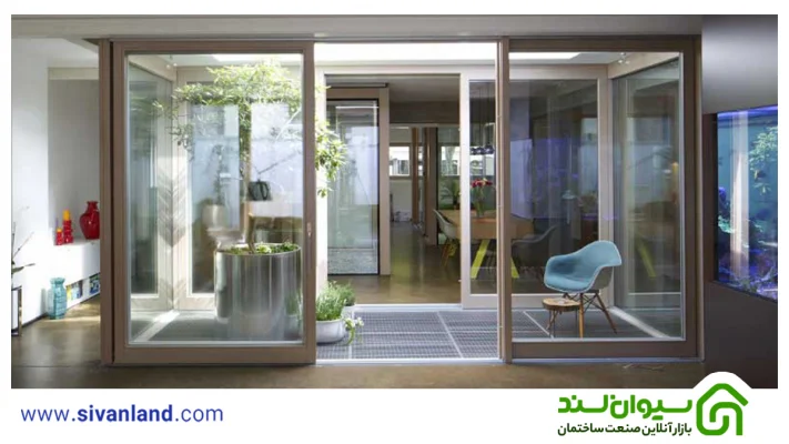 خانه شمالی و جنوبی 18 18 نورگیر خانههای شمالی و جنوبی
