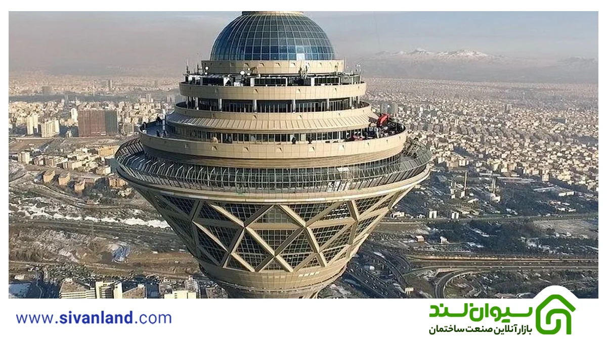 بهترین سازه بتنی ایران و خاورمیانه 11 11 برج میلاد