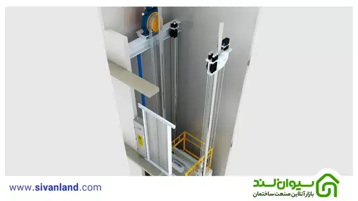 نقد و بررسی انواع آسانسور و نحوه کار 34 40 آسانسور هیدرولیک طنابی