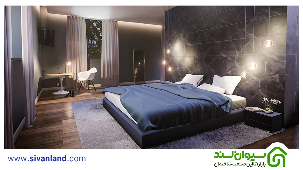 طراحی و بازسازی ساختمان 2 2 طراحی و بازسازی اتاق خواب به سبک مدرن