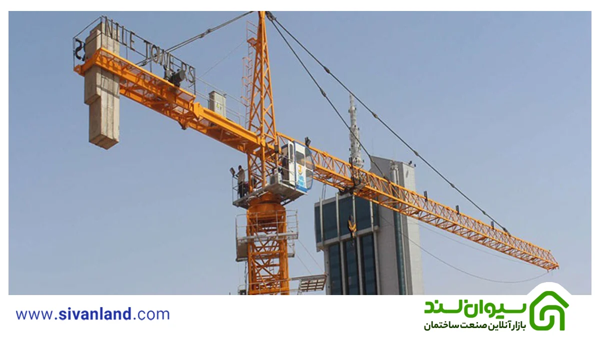 تاور کرین | انواع جرثقیل های ساختمان سازی 1 1 جرثقیل های ساختمان سازی