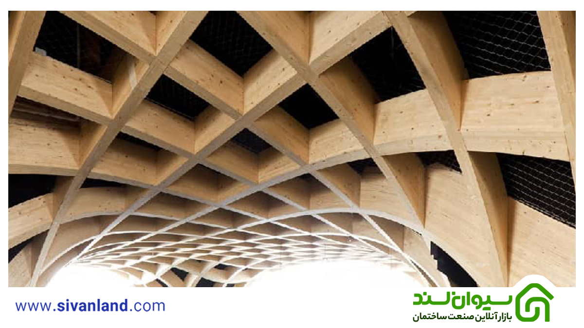 انواع سازه ساختمانی از نگاه سیوان لند 3 3 سازه ساختمانی چوبی