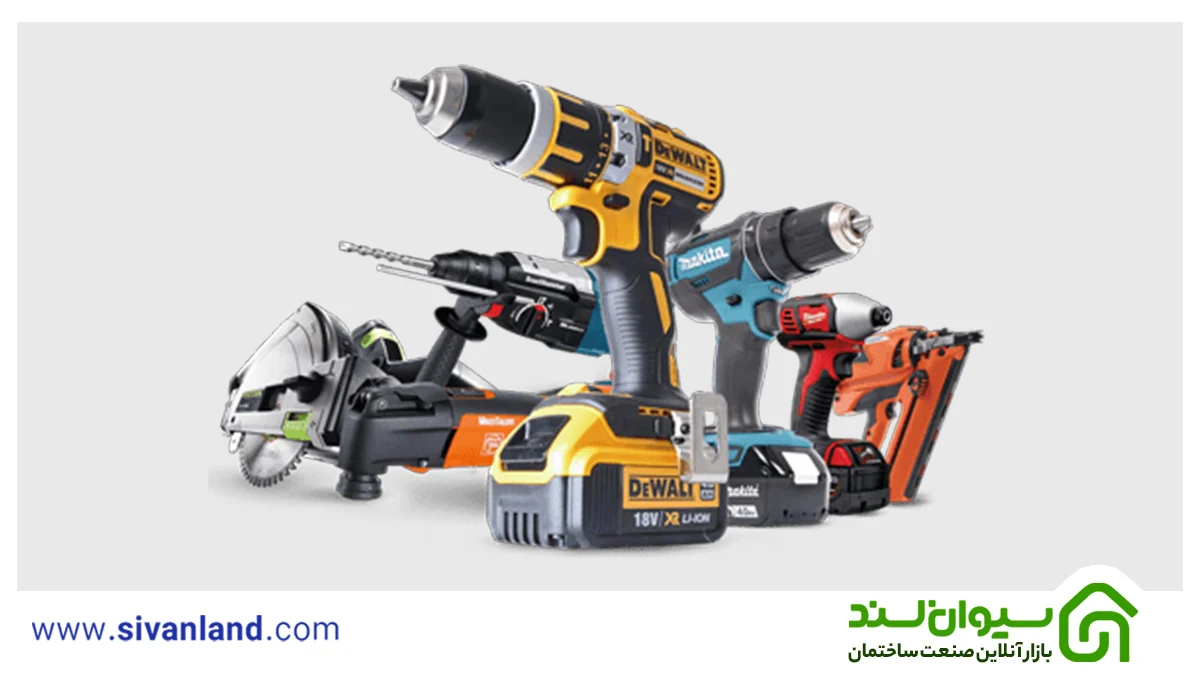 انواع ابزارآلات و کاربرد آن ها 4 4 ابزار آلات برقی