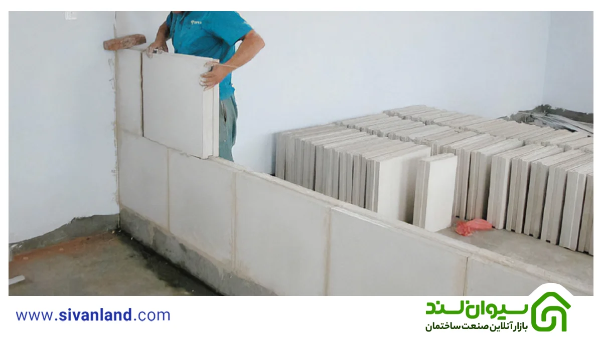 هرآنچه که لازم است درمورد دیوار گچی بدانید 8 8 نحوهی اجرای دیوار گچی