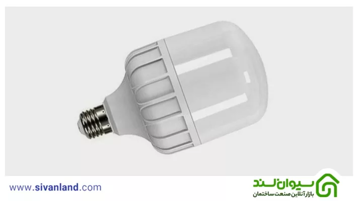 انواع لامپ ال ای دی | بررسی کاربرد و مزایای LED 55 83 لامپ LED سرپیچ E40 82