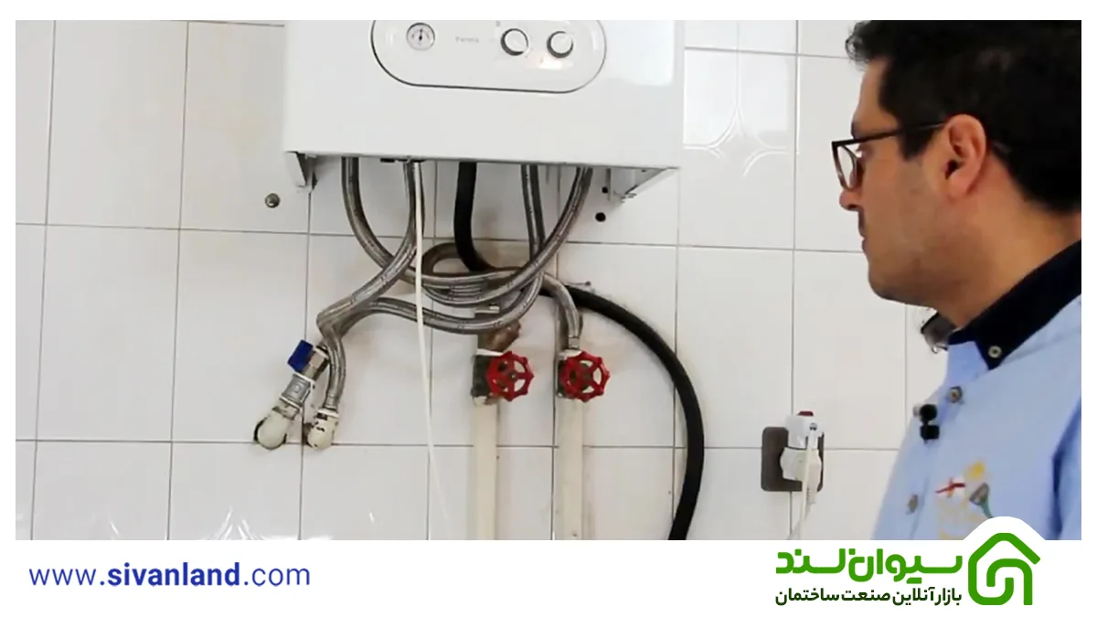 آموزش نصب پکیج دیواری | آموزش مرحله به مرحلهی نصب پکیج 14 14 لوله های پکیج