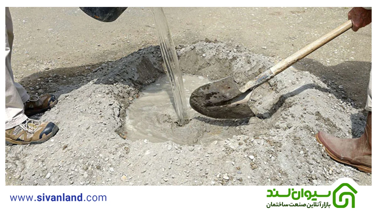 ویژگی های بتن باکیفیت 7 7 میزان آب در مخلوط بتن باکیفیت