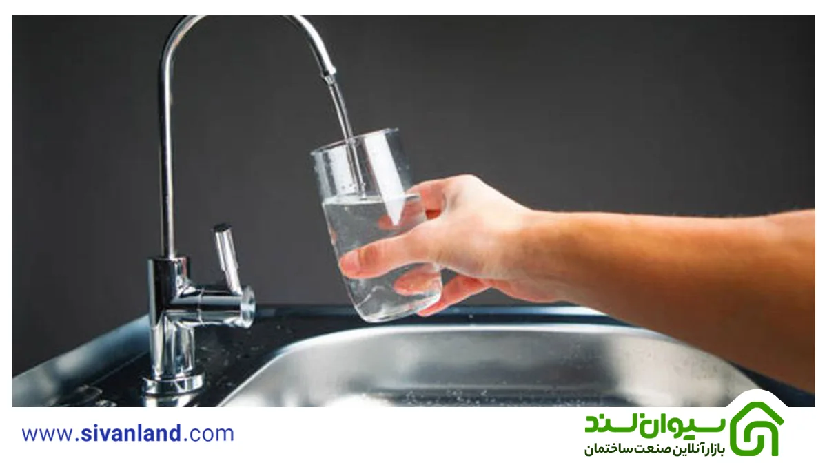 نصب تصفیه آب خانگی | آموزش نصب دستگاه تصفیه آب 9 9 نصب شیر برداشت روی سینک