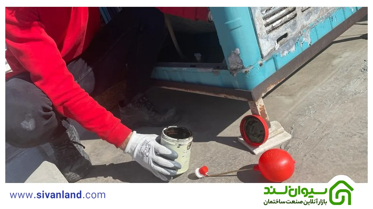 نصب ایزوگام کف کولر | نحوه عایق کاری کف کولر 8 8 روشهای ایزوگام کف کولر آبی