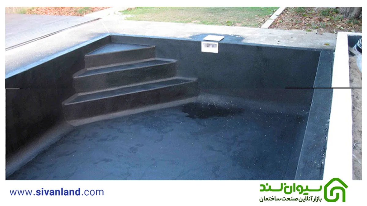 قیرگونی ساختمان | چه بخشهایی از ساختمان را میتوان قیرگونی کرد؟ 2 2 قیرگونی استخر