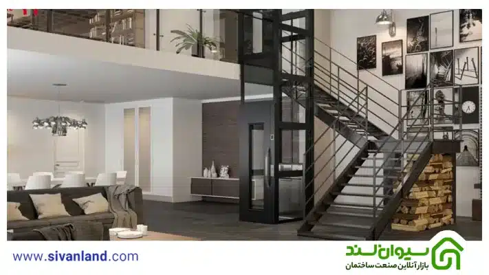 آسانسور خانگی یا هوم لیفت: آسانسوری کوچک و کم هزینه 29 35 آسانسور خانگی کوچک