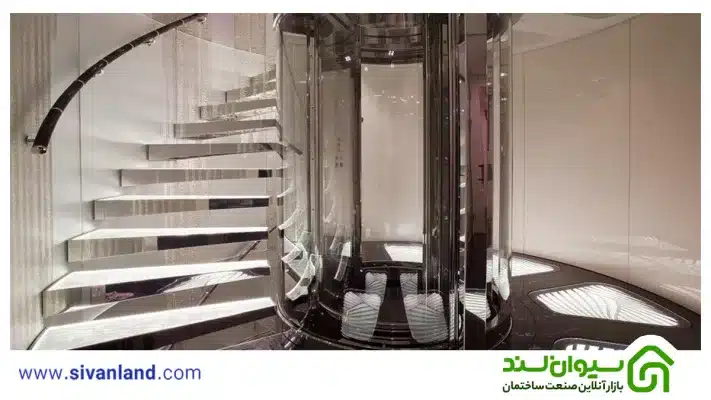 نمایی 360 درجه با آسانسور شیشه ای 28 34 آسانسور پانوراما