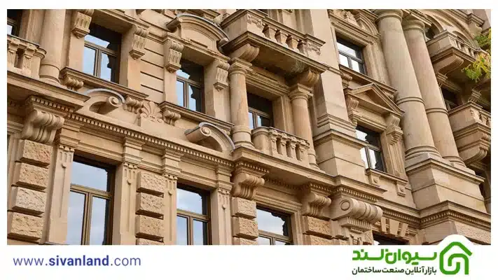 سنگ نما رومی چیست؟ | انواع این سنگ نما 3 3 نما رومی ساختمان