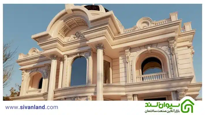 سنگ نما رومی چیست؟ | انواع این سنگ نما 7 7 نما رومی جدید