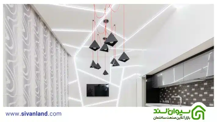 کناف سقف | آشنایی با انواع کناف سقف و مزایای آن 28 28 کناف سقف جدید