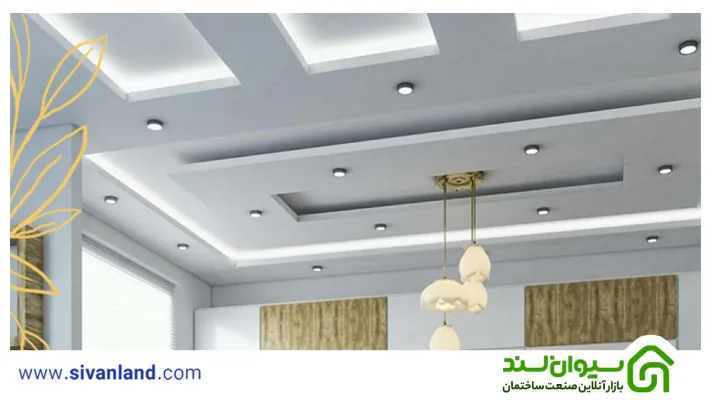 کناف سقف | آشنایی با انواع کناف سقف و مزایای آن 22 22 کناف سقف ساده