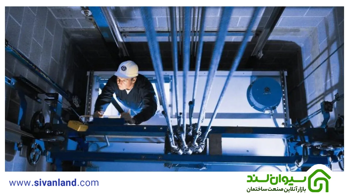 آموزش گام به گام نصب موتور آسانسور 7 13 نصب موتور آسانسور