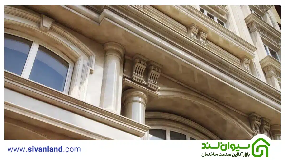 چگونگی اجرای نما رومی سنگ تراورتن 2 2 قابلیت ابزار پذیری سنگ تراورتن
