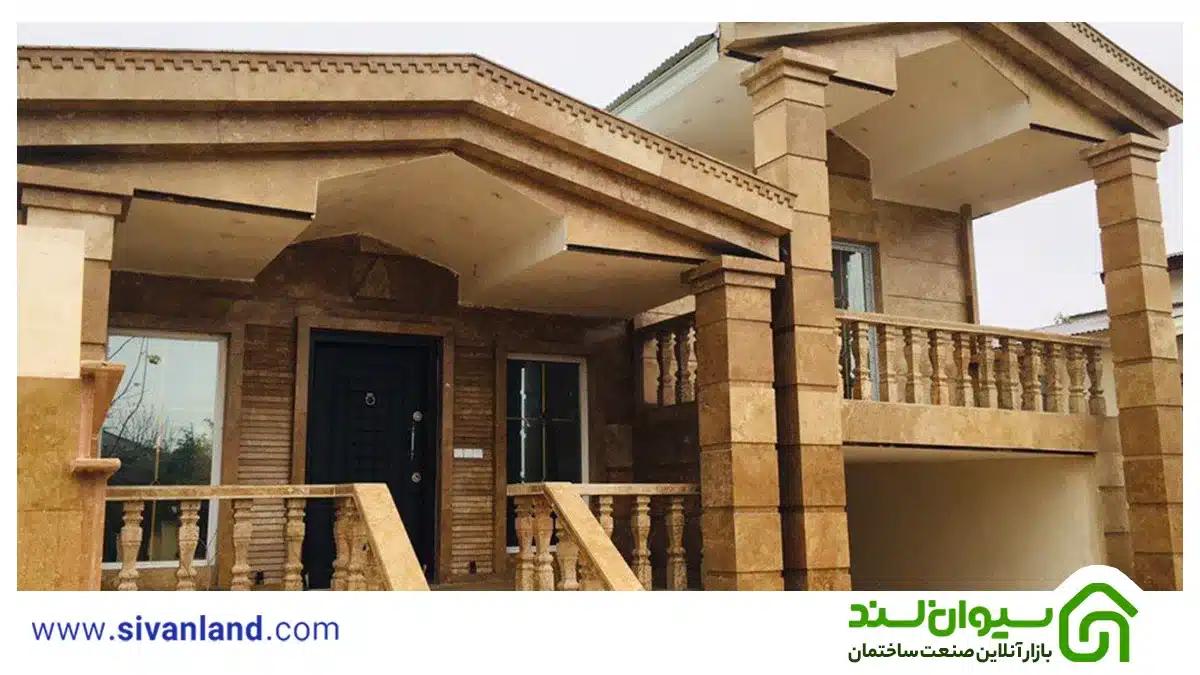 انواع سنگ نما خانه ویلایی 1 1 سنگ نما خانه ویلایی