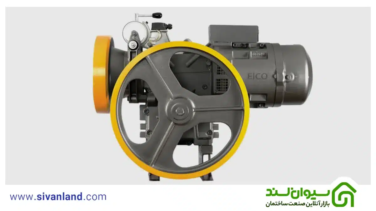 معرفی انواع موتور آسانسور 8 14 موتور گیربکس دو سرعته