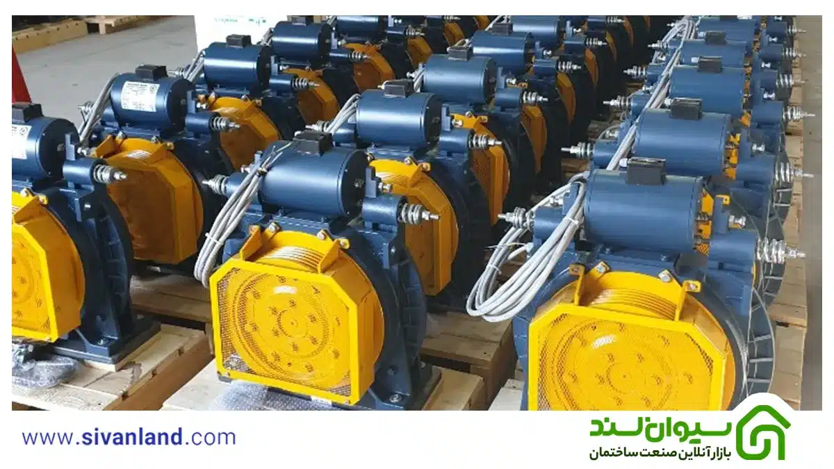 معرفی انواع موتور آسانسور 9 15 موتور گیرلس