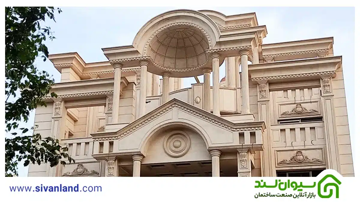 آموزش سنگ کاری نما رومی 3 3 عناصر معماری در نما رومی