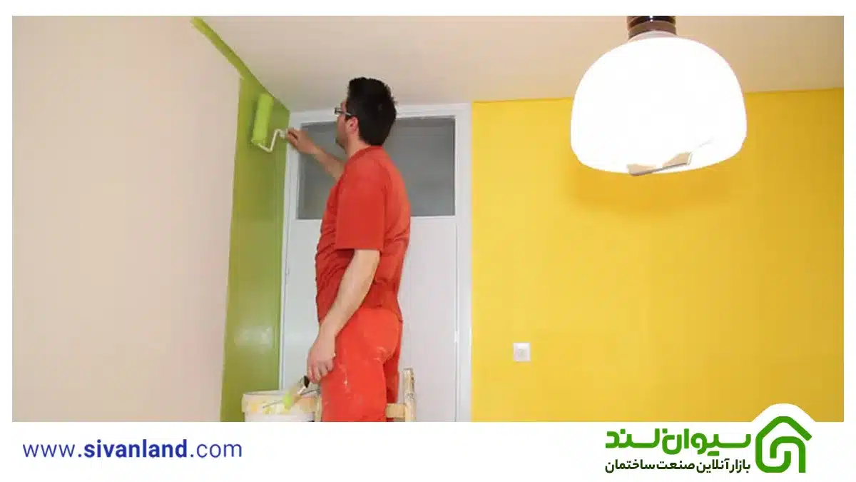 8 ترفند نقاشی ساختمان | آموزش مراحل نقاشی و رنگ کاری ساختمان 3 3 نقاشی ساختمان با رنگ آکریلیک