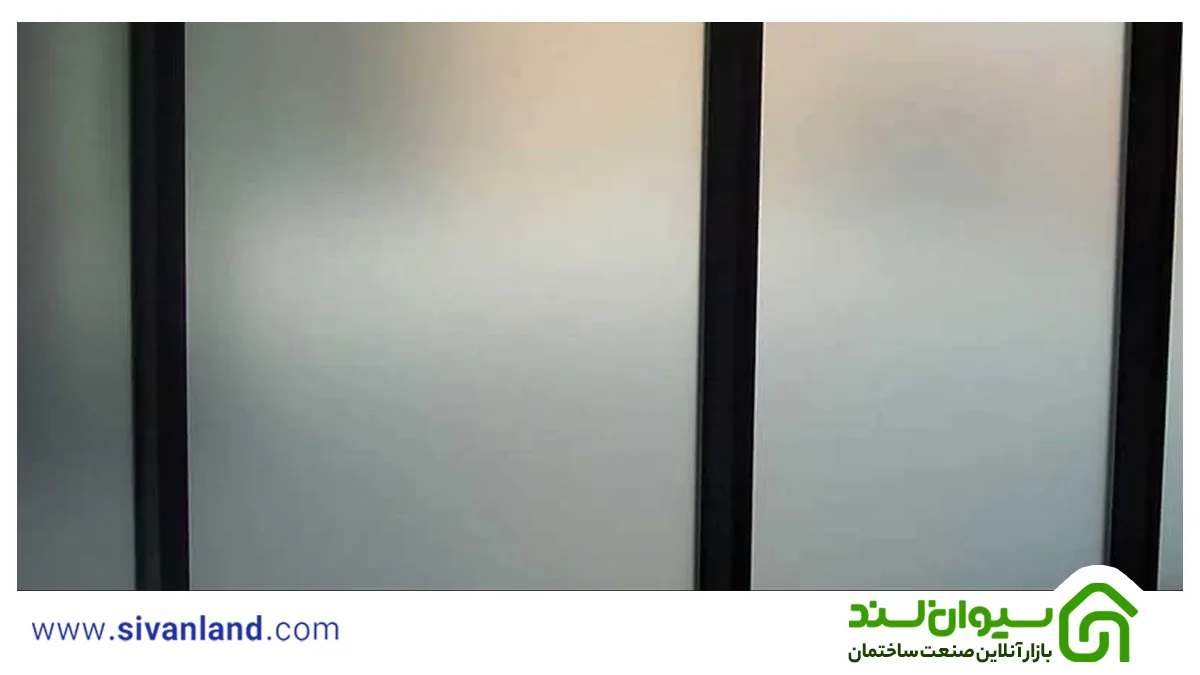 انواع درب دوجداره سرویس بهداشتی + نحوه نصب آن 8 8 شیشه مات درب دو جداره سرویس