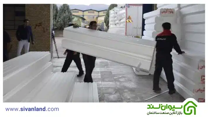 وزن فوم سقفی تیرچه کرومیت، تیرچه بتنی، سفالی و پیش تنیده با توجه به دانسیته 23 23 وزن فوم سقفی تیرچه بتنی