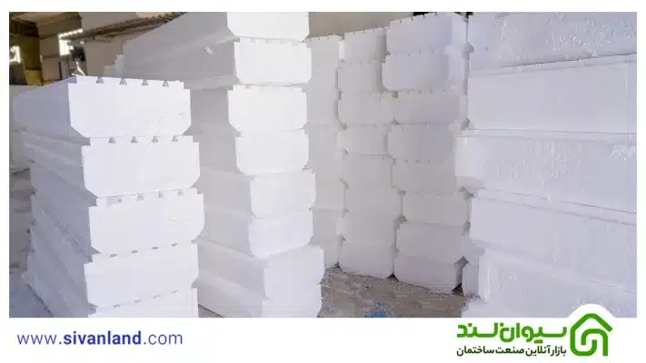 وزن فوم سقفی تیرچه کرومیت، تیرچه بتنی، سفالی و پیش تنیده با توجه به دانسیته 24 24 وزن فوم سقفی تیرچه کرومیت