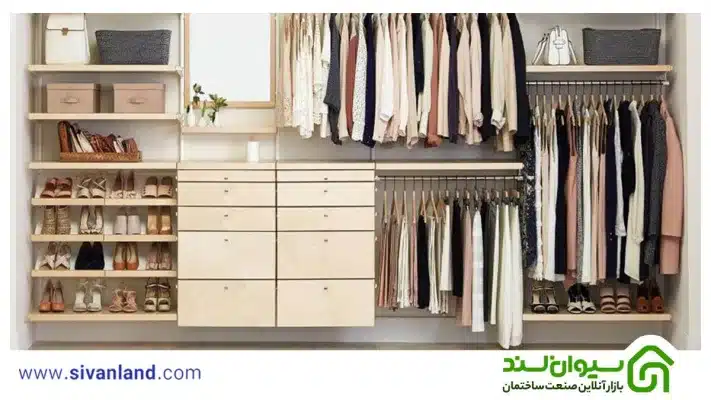 معرفی جدیدترین مدل کمد دیواری + بررسی انواع کمد دیواری 63 63 کمد دیواری مدرن