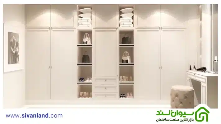 معرفی جدیدترین مدل کمد دیواری + بررسی انواع کمد دیواری 61 61 مدل کمد دیواری شیک و جادار