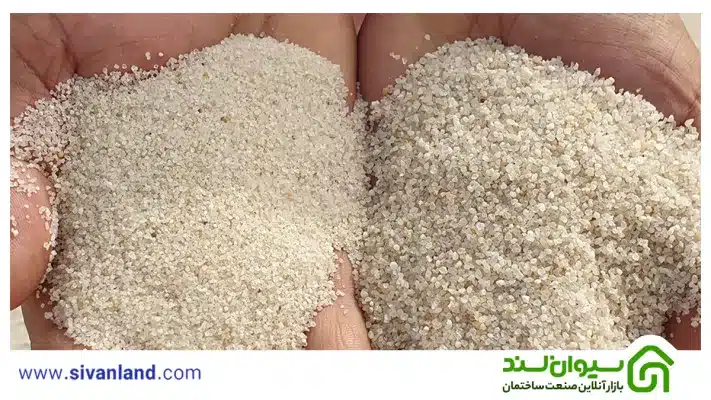 معرفی ماسه سیلیسی: انواع و کاربردهای آن 22 22 ماسه سیلیسی