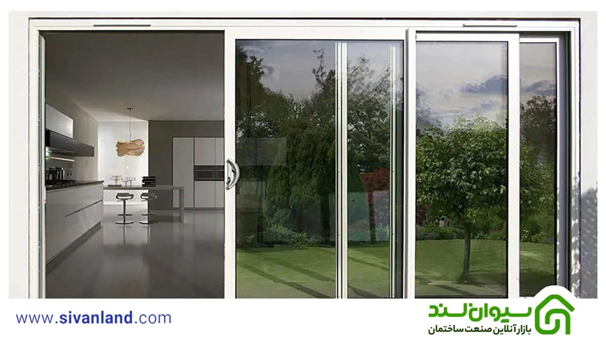 انواع پنجره دوجداره را بشناسید 8 8 پنجره دو جداره آلومینیومی