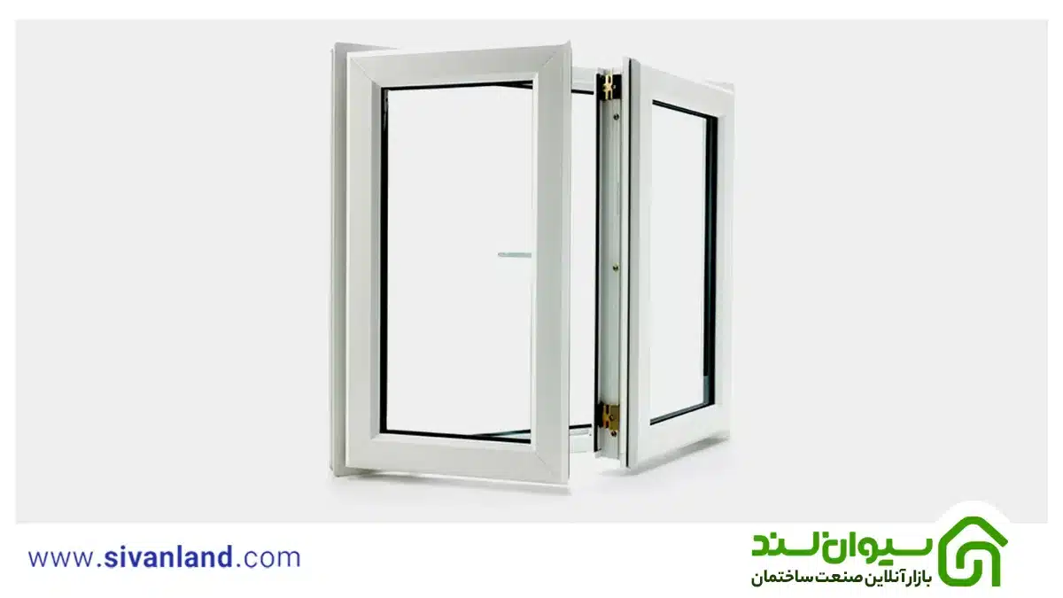 پنجره دوجداره کشویی بهتره یا لولایی؟ 8 8 پنجره دوجداره لولایی