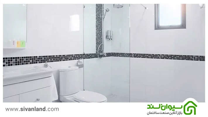 چطور بهترین رنگ کاشی برای سرویس بهداشتی را انتخاب کنیم؟ 10 10 کاشی سفید مشکی سرویس بهداشتی