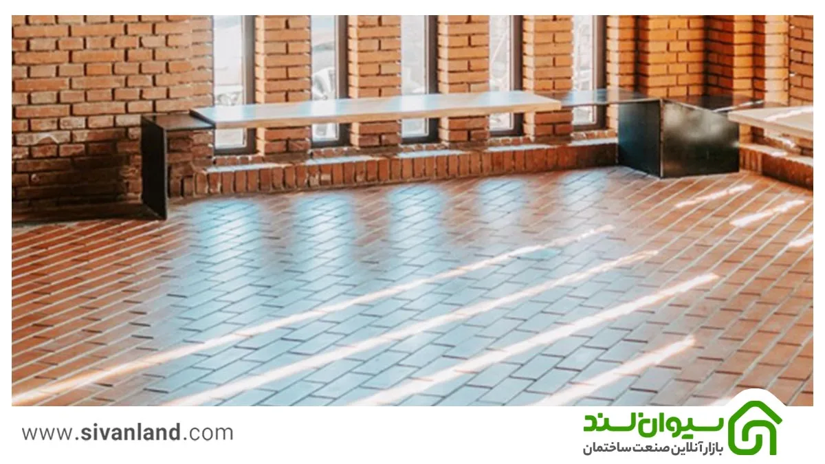 آموزش کامل سرامیک کاری کف به همراه نکات اجرایی آن 5 5 چیدمان آجری سرامیک کاری کف