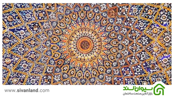 تحولات هنر کاشی کاری ایرانی از در طول ادوار مختلف پس از ورود اسلام 30 30 کاشی کاری مدرسه خان شیراز