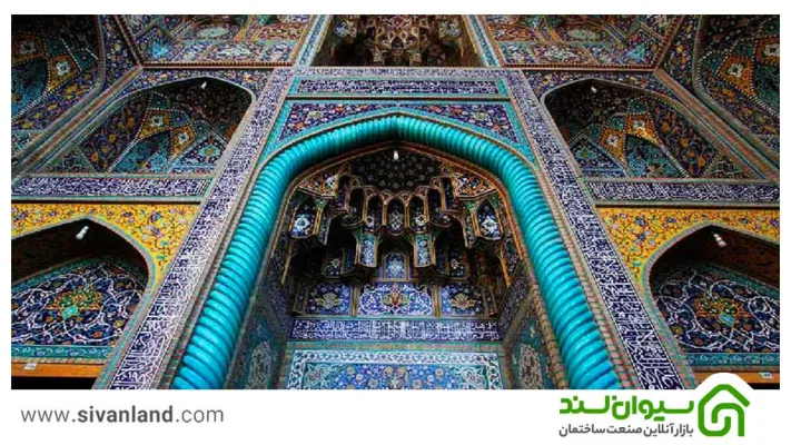 تحولات هنر کاشی کاری ایرانی از در طول ادوار مختلف پس از ورود اسلام 29 29 کاشی کاری مسجد گوهرشاد