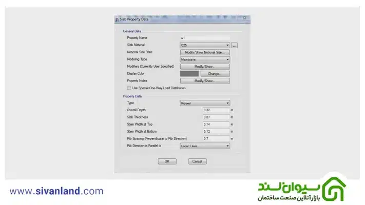 0 تا 100 طراحی سقف وافل | اصول محاسباتی تا آموزش طراحی 45 66 تعریف مقطع دال وافل یکطرفه 65