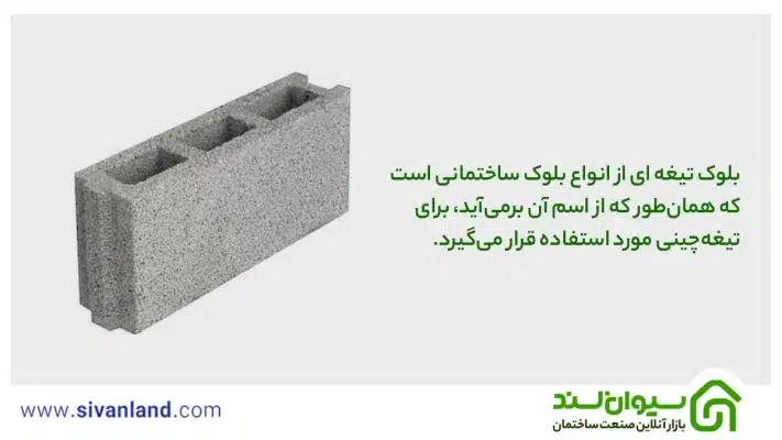 بلوک تیغه ای چیست؟ | بررسی کاربرد، ویژگیها و انواع بلوکهای تیغهای 27 27 بلوک تیغه ای از انواع بلوک ساختمانی است که همانطور که از اسم آن برمیآید، برای تیغهچینی مورد استفاده قرار میگیرد.