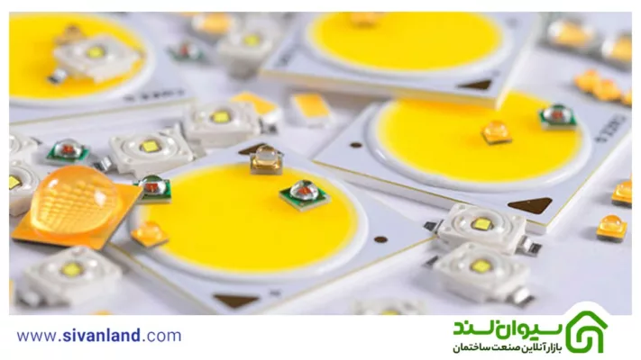 لامپ اس ام دی | بررسی تکنولوژی ساخت و 6 مزیت خرید لامپ SMD 33 38 سایز چیپ های اس ام دی