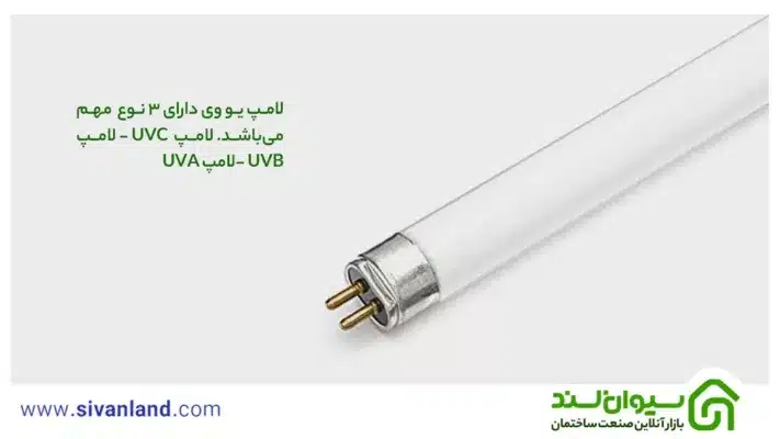 لامپ یو وی | بررسی علت خرید انواع لامپ UV 46 46 لامپ یو وی دارای 3 نوع مهم میباشد. لامپ UVC - لامپ UVB -لامپ UVA