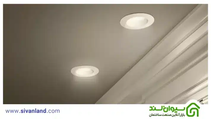 نورپردازی سقف با هالوژن | جذابترین نورپردازیها با هالوژن 59 59 انواع چراغ هالوژن سقفی مناسب سقف کناف