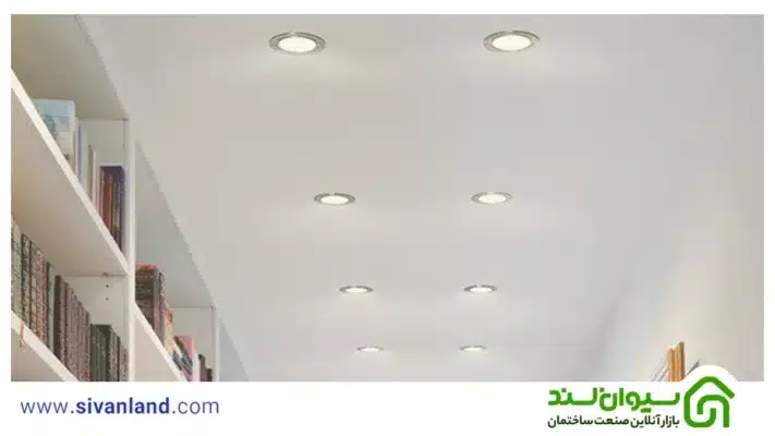 نورپردازی سقف با هالوژن | جذابترین نورپردازیها با هالوژن 58 58 لامپ هالوژن سقفی توکار