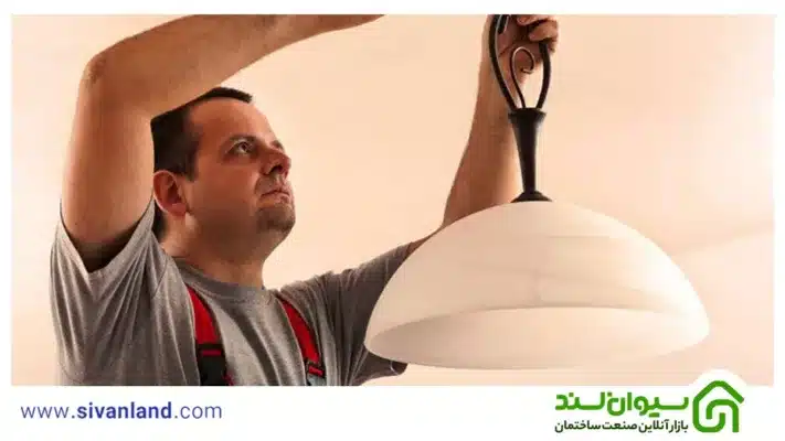 معرفی انواع چراغ سقفی | 9 نوع لامپ سقفی توکار و روکار 30 30 نصب چراغ سقفی آویز
